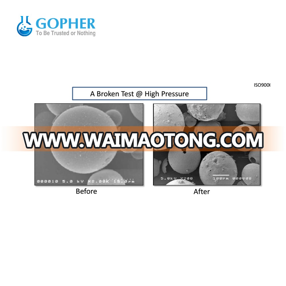 anti-high pressure ceramic hollow glass microspheres for casting/construction/oil